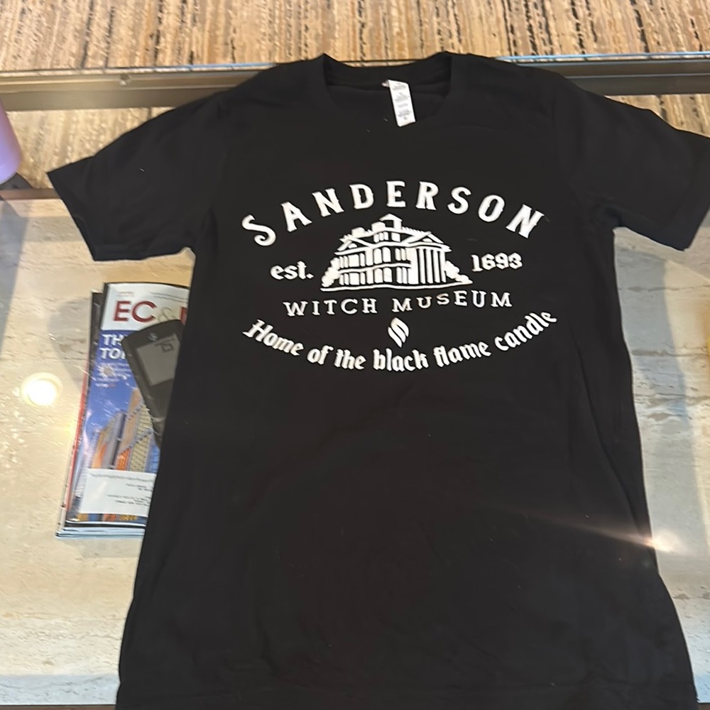 Sanderson Witch Museum Black T-Shirt